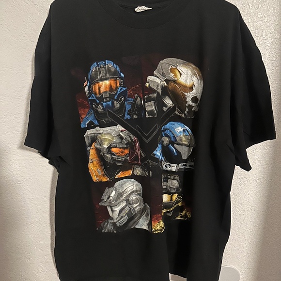 Vintage Halo Tee T Shirt Black Mens XXL XBOX 2010 - Picture 1 of 4